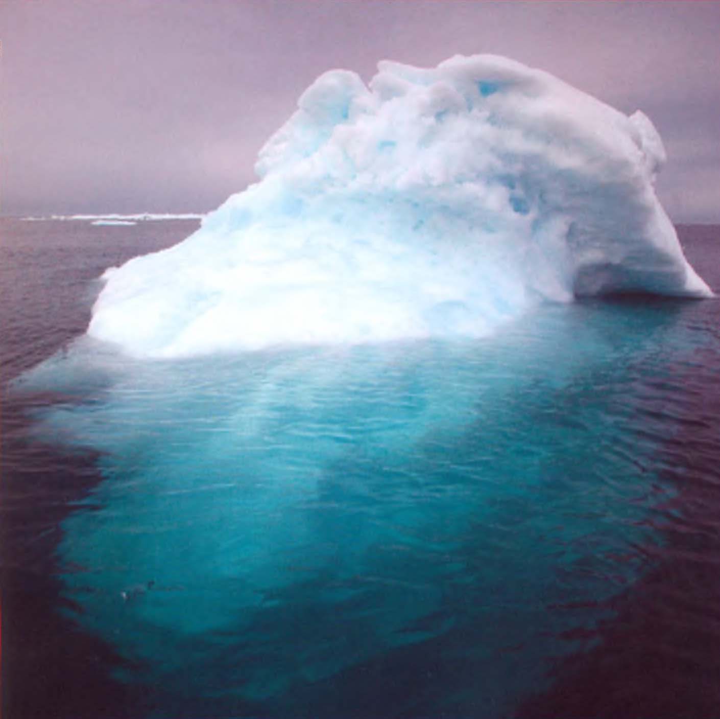 Айсберг в океане.