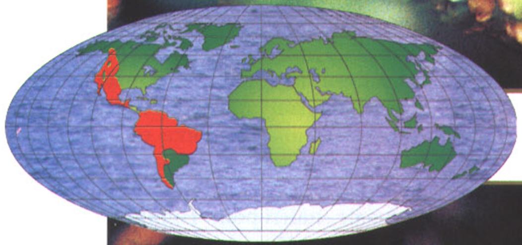 Ареал обитания пумы. Обитает в Северной и Южной Америке.